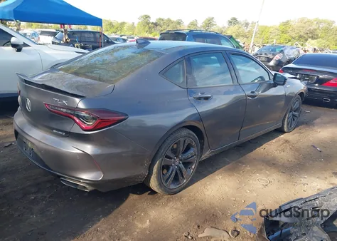 2023 Acura Tlx A-Spec Package z USA, uszkodzony, nr VIN 19UUB6F55PA002303